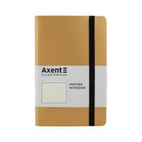 Книга записная Axent Partner Soft 125х195 мм в точку 96 листов Золотистая (8312-35-A)