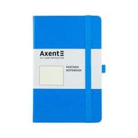 Книга записная Axent Partner, 125x195 мм, 96 листов, точка, голубая (8306-07-A)