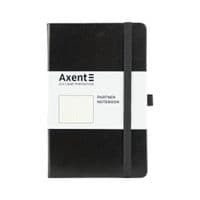 Книга записная Axent Partner, 125x195 мм, 96 листов, точка, черная (8306-01-A)