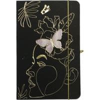 Книга записная Buromax Lady 136х207 мм 96 листов в клетку (BM.255106-01)
