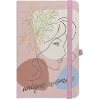 Книга записная Buromax Lady 136х207 мм 96 листов в клетку (BM.255106-57)