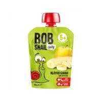Детское пюре Bob Snail Улитка Боб Яблоко-банан 90 г (4820219343028)