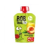 Детское пюре Bob Snail Улитка Боб Яблоко-персик 90 г (4820219343035)