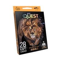 Настольная игра Danko Toys Best Quest Животные, украинская (BQ-01-02U)