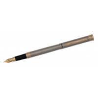 Ручка перья Regal Стальной корпус в бархатном чехле Синяя (R68007.F)
