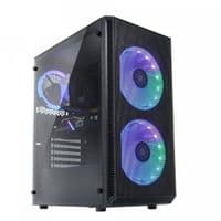 Компьютер QUBE Игровой Ryzen 5 3600 RTX 3050 8GB 1641 (RR53600RTX30508GB1641)