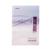 Книга записная Axent San Francisco А4 в твердом переплете 192 листа клетка (8423-22-A)