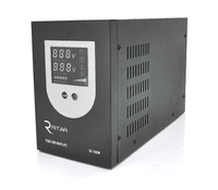 Источник бесперебойного питания Ritar SK-1000VA (700W), DC: 145-275V, AC: 230V, LED-дисплей, 2Shuko socket, 12V под наружную батарею, ток заряда 10/15А, с правильной синусоидой