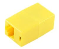 Розетка з’єднувальна для RJ45 (мама <-> мама), Orange, Ritar (2xRJ45-ORANGE)