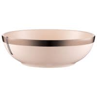 Салатник Ardesto Liguria, 22 см, Cream, кераміка