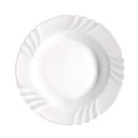 Тарелка суповая Bormioli Rocco EBRO, 24 см, опаловое стекло