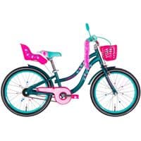 Велосипед Formula 20" Flower Premium рама-10" 2022 Green (OPS-FRK-20-175)