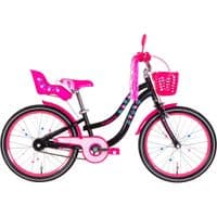 Велосипед Formula 20" Flower Premium рама-10" 2022 Black/Pink (OPS-FRK-20-173)