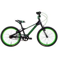 Велосипед Formula 20" Slim рама-10" 2022 Black/Green (OPS-FRK-20-185)