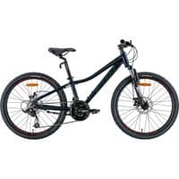 Велосипед Leon 24" Junior AM DD рама-12" 2022 Black/Khaki (OPS-LN-24-078)