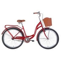 Велосипед Дорожник 26" Aquamarine рама-17" 2022 Red (OPS-D-26-164)