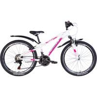 Велосипед Formula 24" Forest AM Vbr рама-12,5" 2022 White/Pink (OPS-FR-24-340)