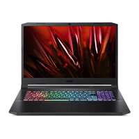 ноутбук 15.6FI/i5-11400H/16/512/RTX 3060 6GB/DOS/S  Black Nitro 5 AN515-57-54LP