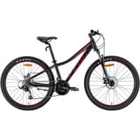 Велосипед Leon 26" Super Junior AM DD рама-13" 2022 Black/Red (OPS-LN-26-094)