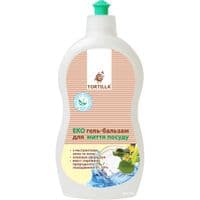 Средство для ручной мойки посуды Tortilla Эко гель-бальзам 500 мл (4820178061414)