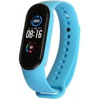 Ремінець до фітнес браслета BeCover Silicone для Xiaomi Mi Smart Band 5/6/7 Light Blue (707653)
