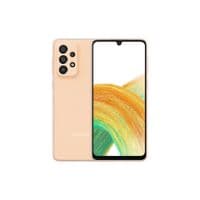 Смартфон Samsung Galaxy A33 5G (SM-A336BZOG) Peach, 2 NanoSim, 6.4" (2400х1080) AMOLED, Exynos 1280, RAM 6Gb, ROM 128Gb, Wi-Fi, BT, 5G, 5 Cam, Li-Ion 5000mAh, Android 12