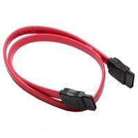 Шлейф Serial ATA 3.0 - 1.0m SATA 3.0, чорний з застібкою