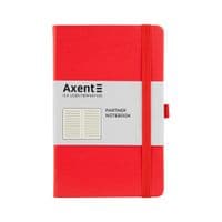 Книга записная Axent Partner 125х195 мм в линейку 96 листов Красная (8308-05-A)