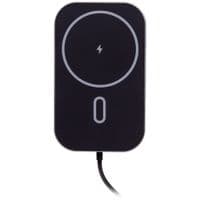Автомобільний зарядний пристрій, QI 15 Вт (сумісний з MagSafe), чорний