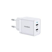 Сетевое зарядное устройство, 2 USB-C, 40Вт, PD