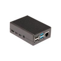 Корпус для промышленного ПК Raspberry Pi 4B Black Aluminium Alloy (RA759)