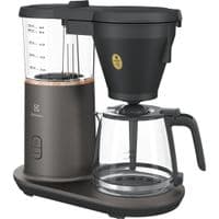Кофеварка Electrolux капельная, 1,25л, молотая, черный