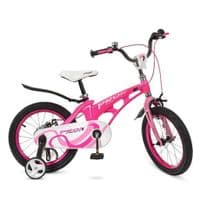 Дитячий велосипед Prof1 18" Infinity Малиновий з рожевим (LMG18203 crimson/pink)
