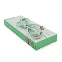 Дата кабель USB 2.0 AM на Lightning 1.0м KSC-723 GAOFEI Green 2.4A iKAKU (KSC-723-G-L)
