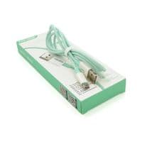 Дата кабель USB 2.0 AM на Micro 5P 1.0м KSC-723 GAOFEI Green 2.4A iKAKU (KSC-723-G)