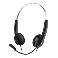 Навушники HS-220U Black USB HS-220U