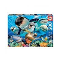 Пазл Educa Подводное селфи 500 элементов (6425285)