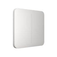 Выключатель двухклавишный Ajax LightSwitch белый