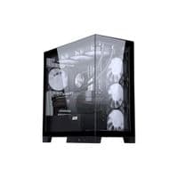 Корпус 2E GAMING FANTOM GK701B, без БЖ, 2xUSB 3.0, 1xUSB Type-C, 4x120 мм вентиляторы ARGB, контроллер с пультом, TG Side/Front Panel, mATX, Black