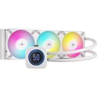 Уценка. Система водяного охлаждения Corsair iCUE H150i Elite LCD XT White Display Liquid CPU Cooler (CW-9060077-WW)