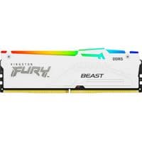 Память ПК Kingston DDR5 16GB 5600 FURY Beast White RGB EXPO