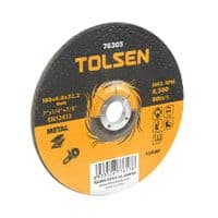 Круг отрезной Tolsen по металлу 125х6.0*22.2мм (76303)