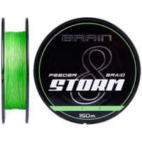 Шнур Brainfish Storm 8X 150м 0.10мм 13lb/5.9кг Лайм (1858.51.97)