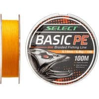 Шнур Select Basic PE 150m Оранжевый 0.20mm 28lb/12.7kg (1870.27.76)
