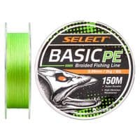 Шнур Select Basic PE 150м светло-зеленый 0.06мм 6lb/3кг (1870.18.10)