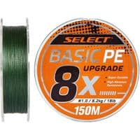 Шнур Select Basic PE 8x 150 м темно-зеленый 1,5/0,18 мм 22 фунта/10 кг (1870.31.36)