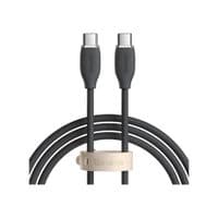 Кабель Baseus Jelly Liquid Silica Gel Fast Charging Data Cable Type-C to Type-C 100W 1.2m Black