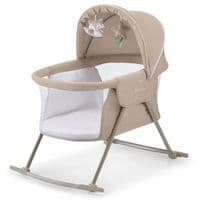 Ліжечко Kinderkraft гойдалка Lovi Beige 3 в 1 (5902533913527)
