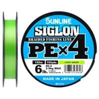 Шнур Sunline Century PE н4 150м 0.4/0.108мм 6lb/2.9кг Светло-Зеленый (1658.09.02)