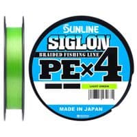 Шнур Sunline Siglon PE н4 150м 0.6/0.132мм 10lb/4.5кг Светло-Зеленый (1658.09.04)